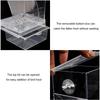Bird Feeders Automatic Parrot Feeder Drinker Acrylic Seed Food Container Cage Accessories For Small And Medium Parakeets