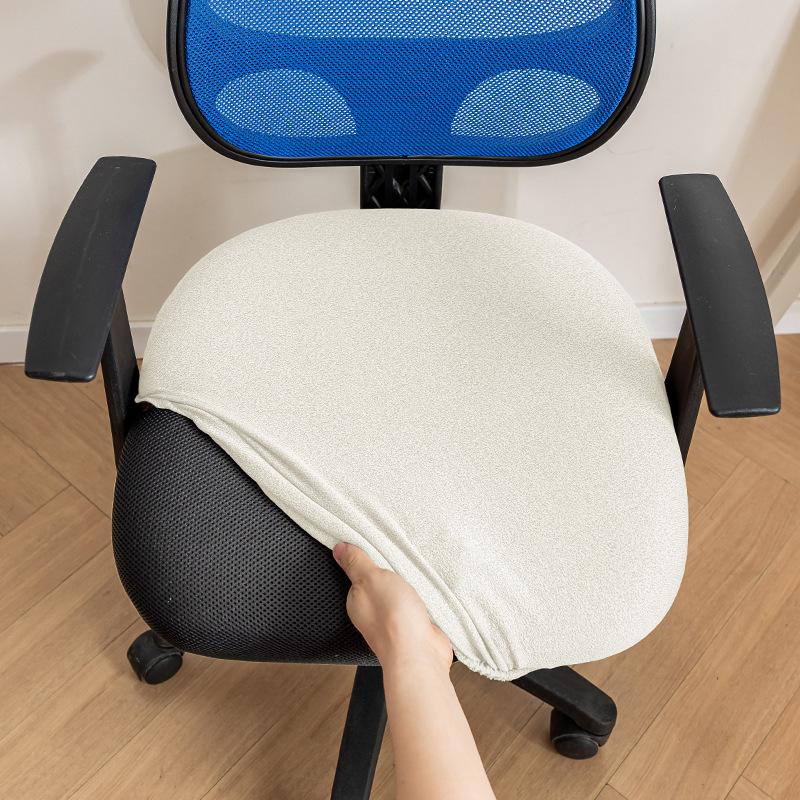 2 Pcs Waterproof Dining Chair Seat Cover Removable Washable Kitchen Chair Seat Slipcover Dining Room for Home Restaurant Banquet
