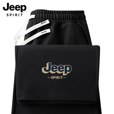 JEEP SPIRIT Men's Heavyweight Straight-Leg Sweatpants