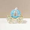 Wedding Ring Box Romantic Sakura Rabbit Carriage Home Decor Cute Gift for Girls Jewelry Storage
