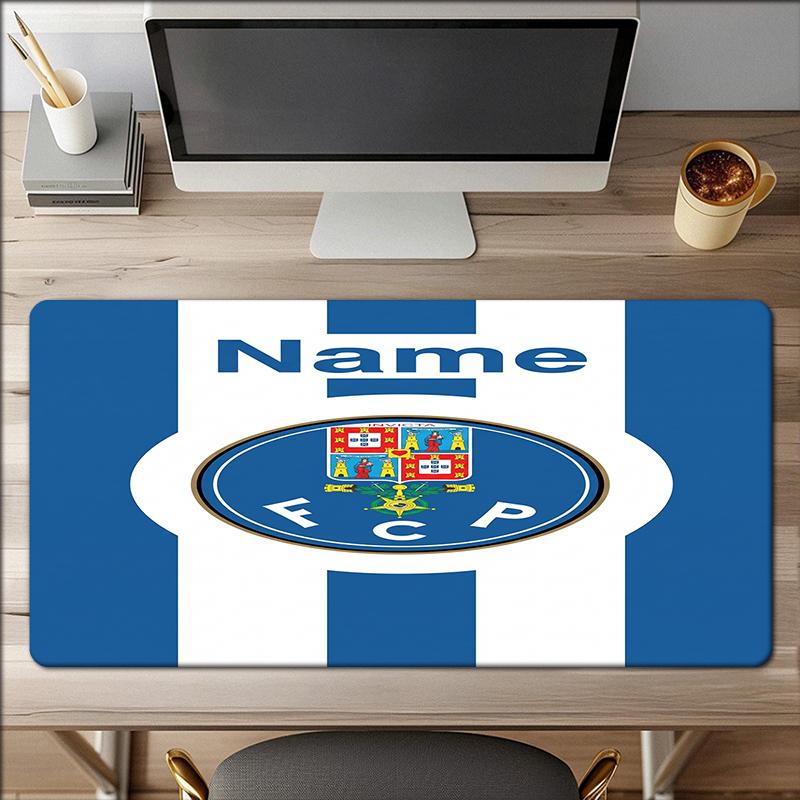 Custom Name Fc Porto Theme Mouse Pad Non Slip Rubber Base Multifunctional Office Home Decor Perfect For Workspace Personalization