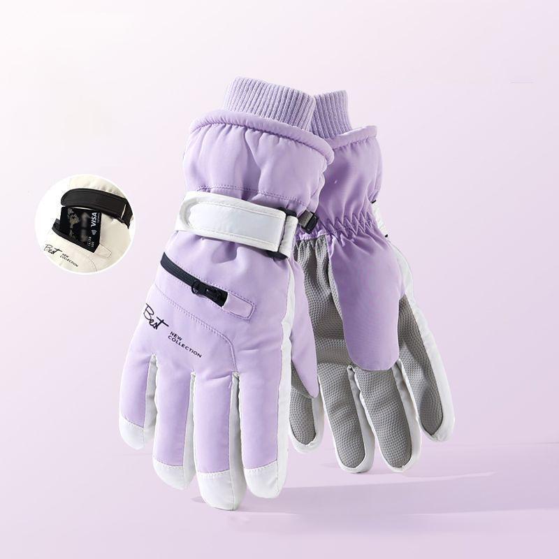 Winter Gloves Ski Glove Snowboard Pocket Warm Men's Women's