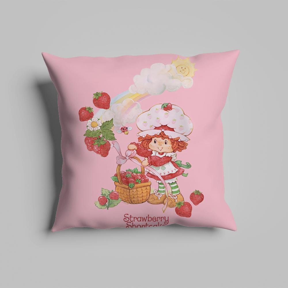 Pillow Case luxurious home office, sofa decorative Multi sized car seat cushions, pillowcases S-StrawberryS-Cute S-ShortcakeS