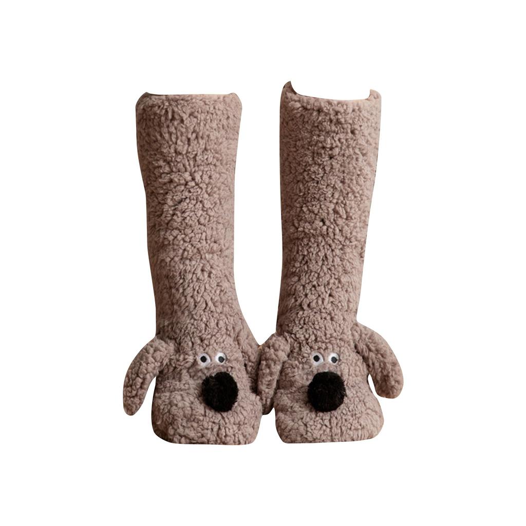 Floor Socks Adult Sleeping Socks Winter Snow Socks Home Confinement Socks Leg Covers Carpet Socks Slippers Socks