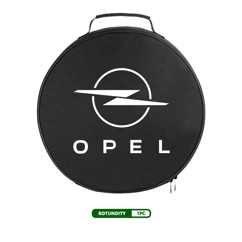 Car Jumper Cable Bag EV Charger Oxford Rechargeable Guns Storage For Opel Meriva Mokka Grandland Vectra Zafira Vivaro Antara BX8