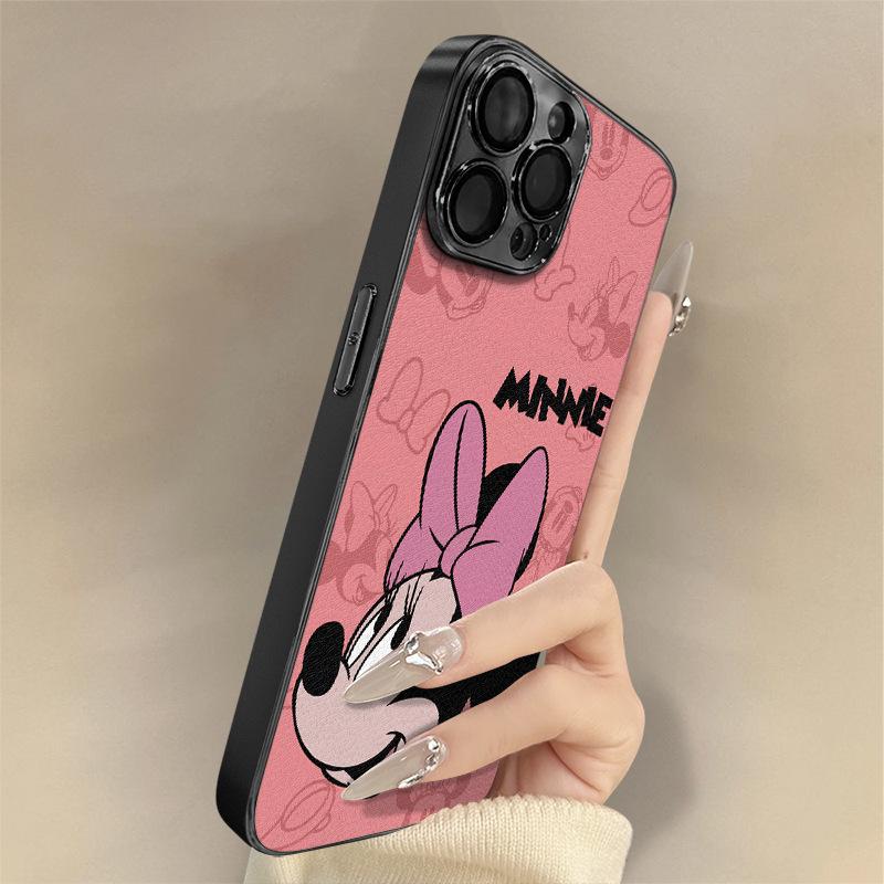 Mickey Mouse Avatar Applies To Apple 17promax Personality 16 New 15 Mobile Phone Case iPhone13 Mirror Creative