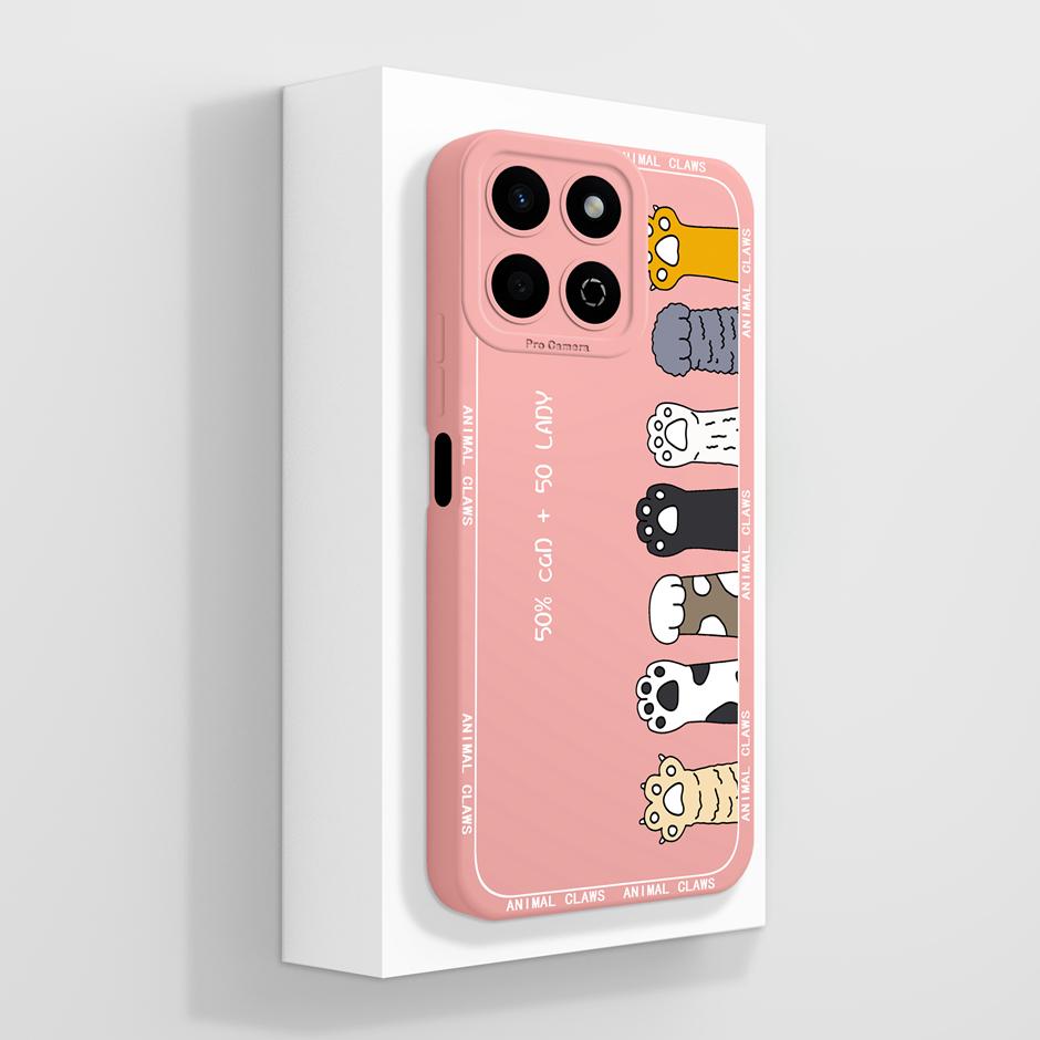 Case For Honor X7 X7A X7C X7D Artistic Oil Painting Floral Soft Silicone Anti Drop Cover For HonorX7 X 7A X7C X7D Fundas Coque