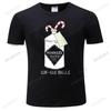 Mens High Quality Short Sleeve T Shirt Vintage Tee Tops Gin Christmas GIN GLE BELLS Summer Cotton Brand Loose Cool Teeshirt