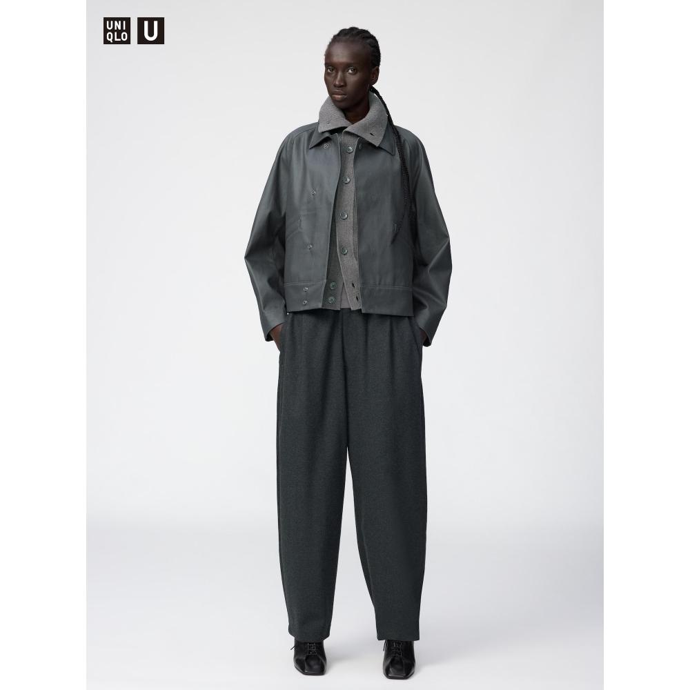 Uniqlo Brushed Jersey Wide Pants