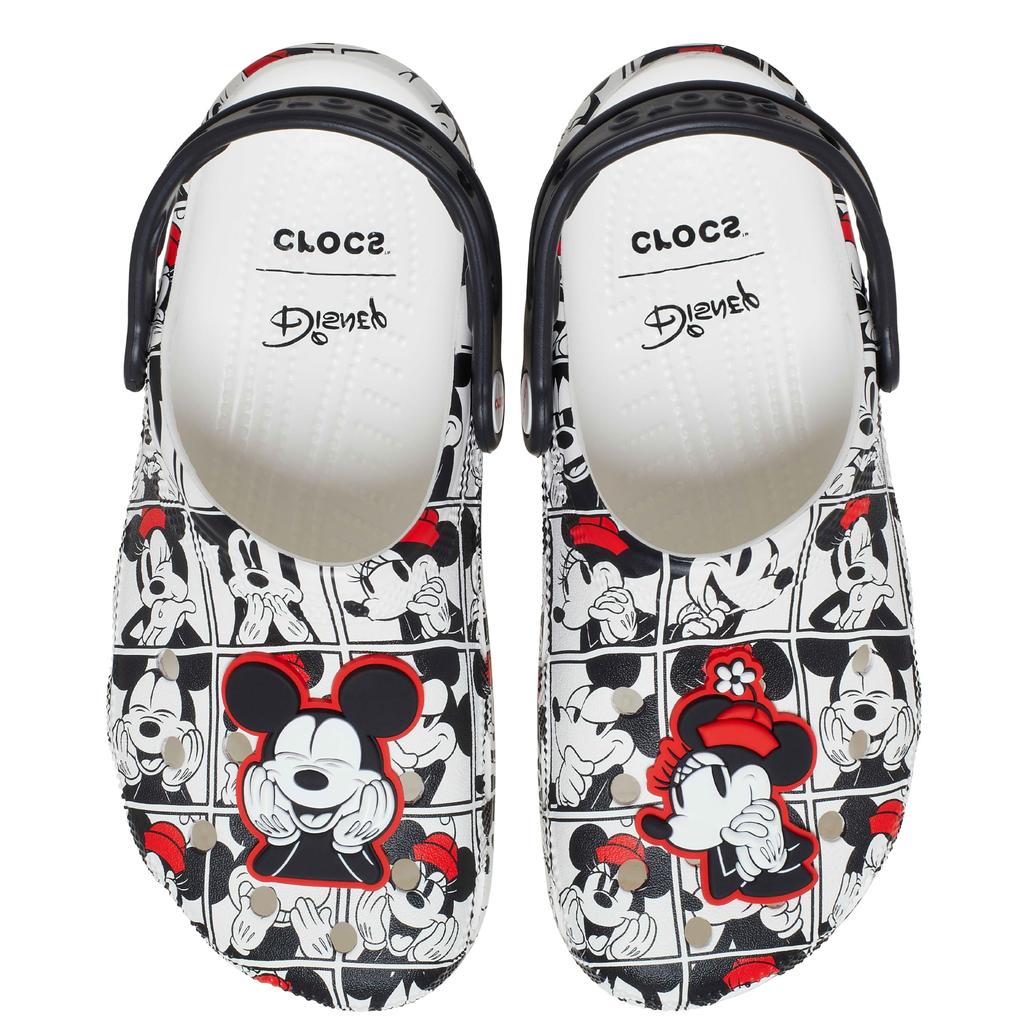 Crocs Mickey and Minnie Classic Clog, Multi, 24cm