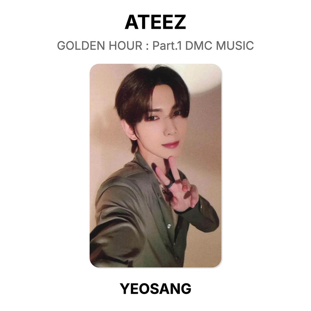 ATEEZ ZLATÁ HODINA : Část 1 Oficiální fotokarta DMC MUSIC