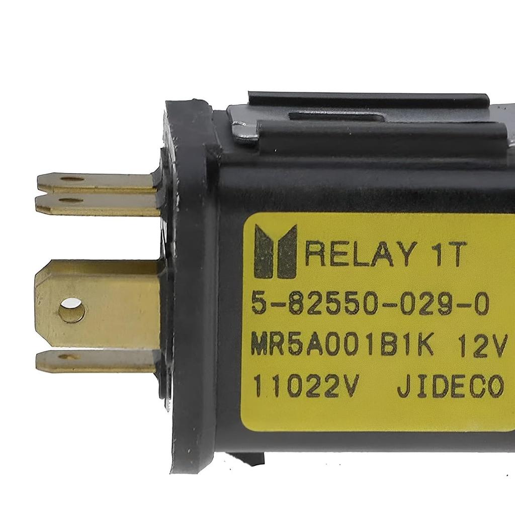 12V Start Relay 5-82550-029-0 Compatible for Isuzu C240 Forklift Part for Hitachi ZX16 ZX18 ZX25 ZX27U ZX35 EX40 EX45 EX50U EX55UR-3 EX58MU