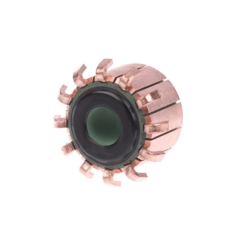 1 Piece Copper Hook Type Electrical Motor Commutator 23X9X17Mm 12P Teeth Copper Hook Type Electrical Motor Commutator