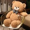Cartoon Bear Rose Plush Toy Cute Bow Tie Send Girl Valentine Day Children Gift