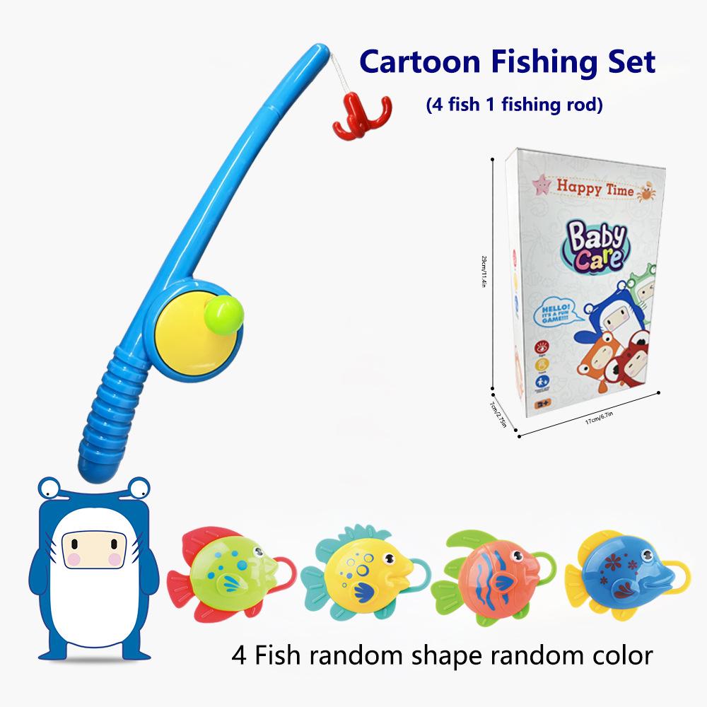 

Набор игрушек для купания малыша: Сачок для рыбы и распылитель воды для младенцев, мальчиков и девочек