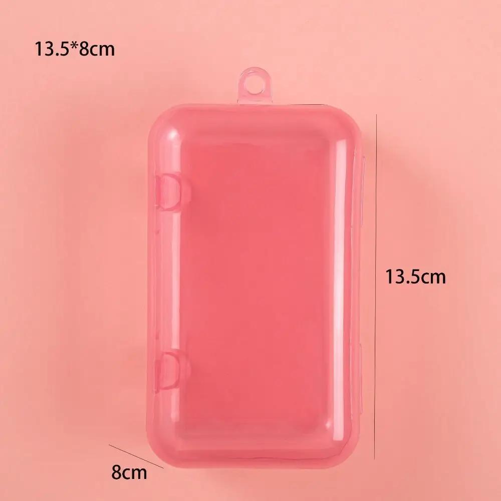 Square Plastic Transparent Storage Box Jewelry Beads Container Power Tools Accessories Box Small Items Sundries Organizer Case