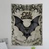 Retro Oozzy Oosbourne Band Colorful Tapestry Wall Hanging Hanging Tarot Hippie Wall Rugs Dorm Wall Art Decor