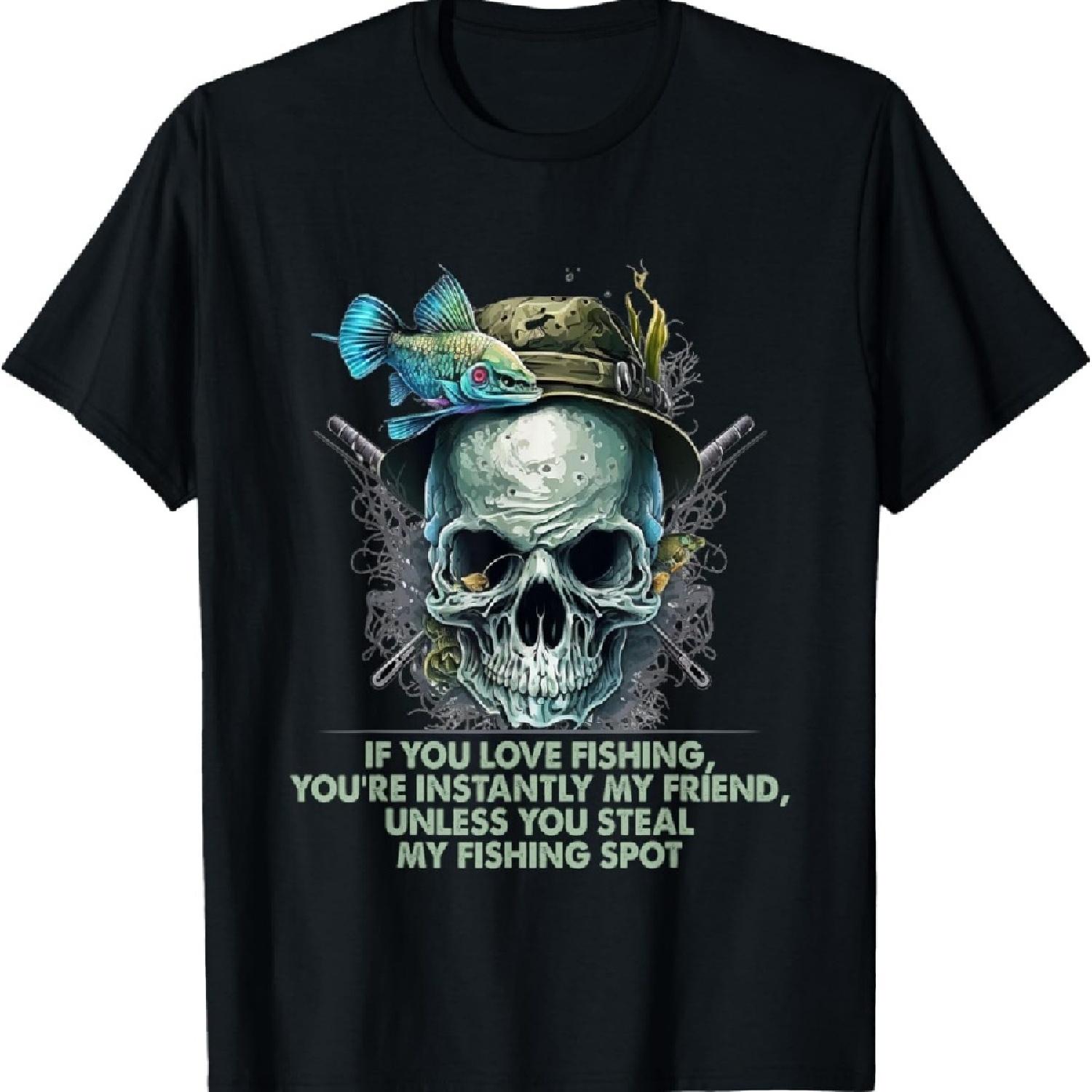 

If You Love Fishing Lifestyle Lakes Habits Lagoon Fisherman T-Shirt XXXXXL чорний