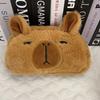 Stuffed Capybara Plush Pen Bag Capibara Capibara Plush Pencil Pouch Capybara Pen Pouch  Stationery