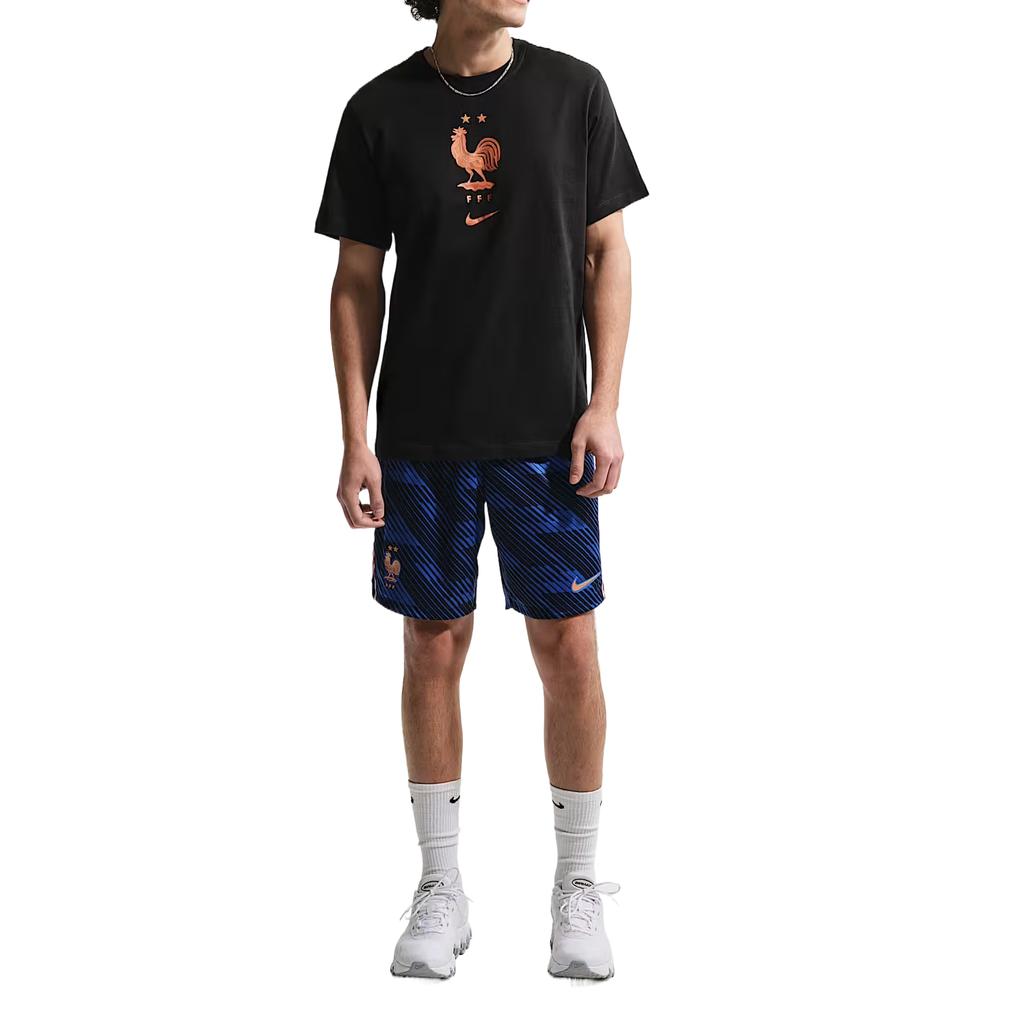 Nike FFF Casual Comfortable Soft Pullover Round Neck Football Shirt Men Tops IH2181-010