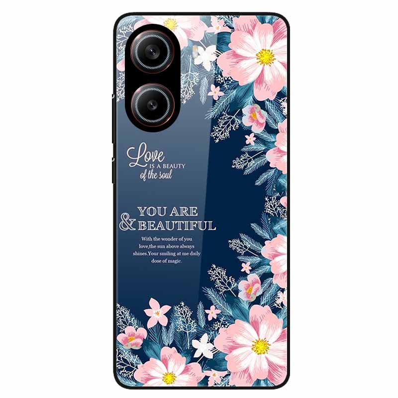 For Poco X7 Pro Case Fashion Tempered Glass Hard Phone Back Cover for Xiaomi Poco X7 Pro Cases PocoX7Pro X 7 Pro X7Pro Shell new
