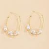 Fashion Layered Large Circle Earrings Exquisite Trendy Wedding Earing  for Women