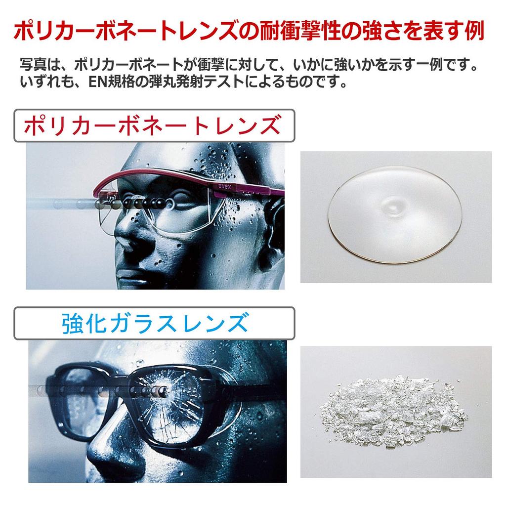 Midori Anzen Vision Verde Safety Glasses for UV Adjustable VD202FT Work, Anti-Fog, Protection, Angle, Metal-Free,