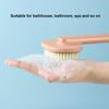 Bath Brush   Handle Removable Brush Head Waterproof Comfortable Brush for Bathrom