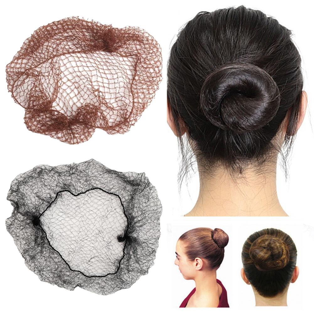 Neviditelné síťky na vlasy 20 ks pro balet, spaní, styling Elastické a prodyšné