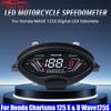 Motorcycle Speedometer For Honda Charisma 125 X & D Wave125S Innovation 125 NOVA 125 Motor Trument Dashboard Speed RPM Gear