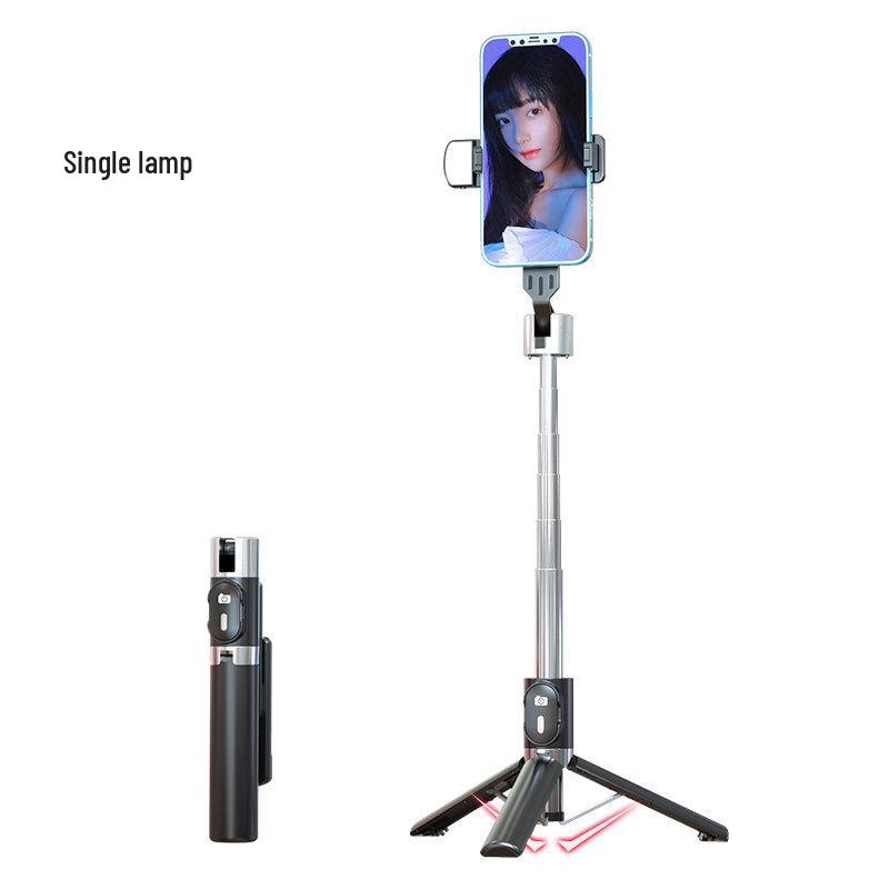 Universal Portable Tripod & Selfie Stick with Bluetooth Remote for Phone Photography and Live Streaming