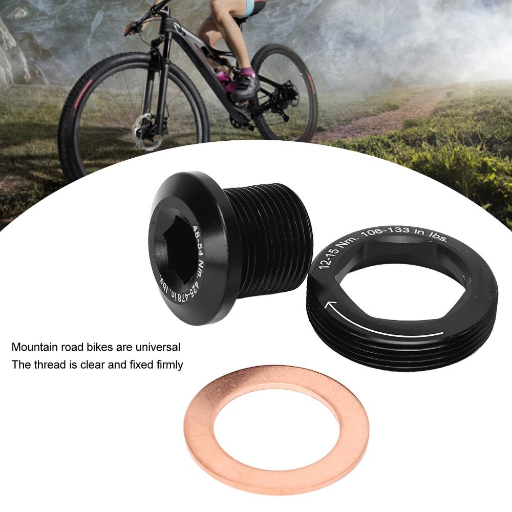 Easy To Install Bike Crank Bolt Set Crankset Bolt for GXP Cranksets Bicycle Crank Repair