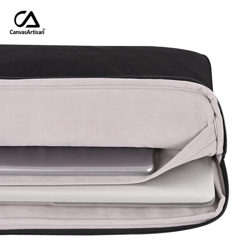 17-inch Faux Leather Laptop Sleeve and Computer Bag