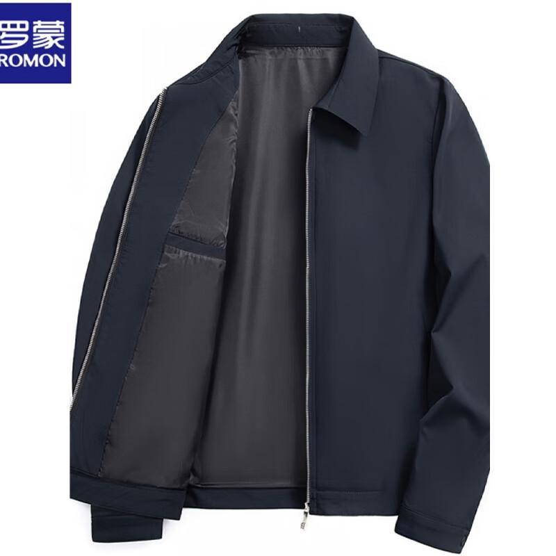 

ROMON Men s Business Casual Lapel Jacket M