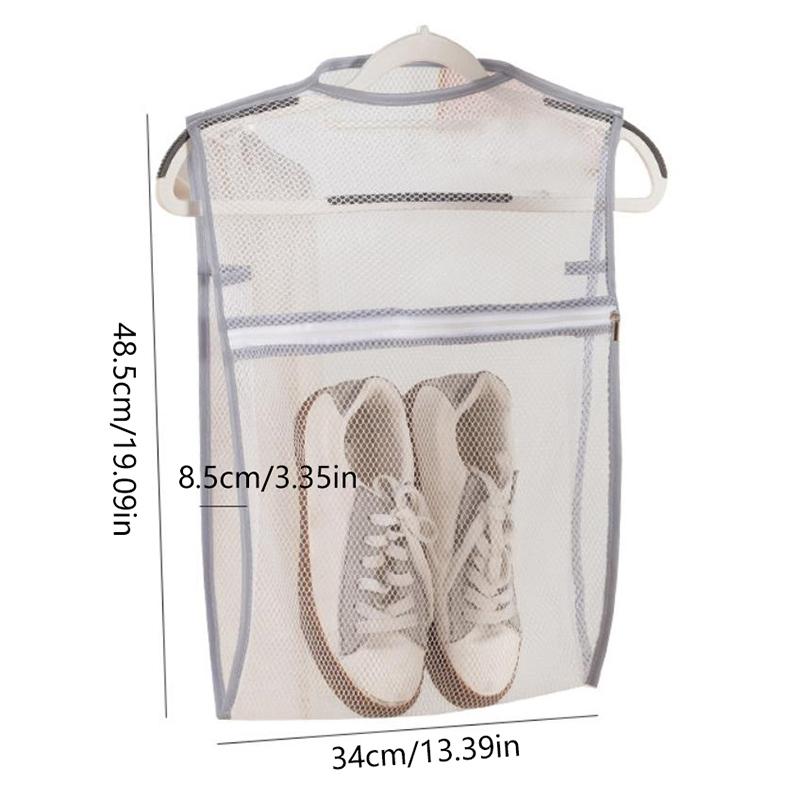 Sneaker-Waschbeutel Strapazierfähiges Gewebe Dicke Schicht Wäschebeutel Für Schuhe Kleidung Lüften Trocknen Netzbeutel Wiederverwendbar Für Damen Herren