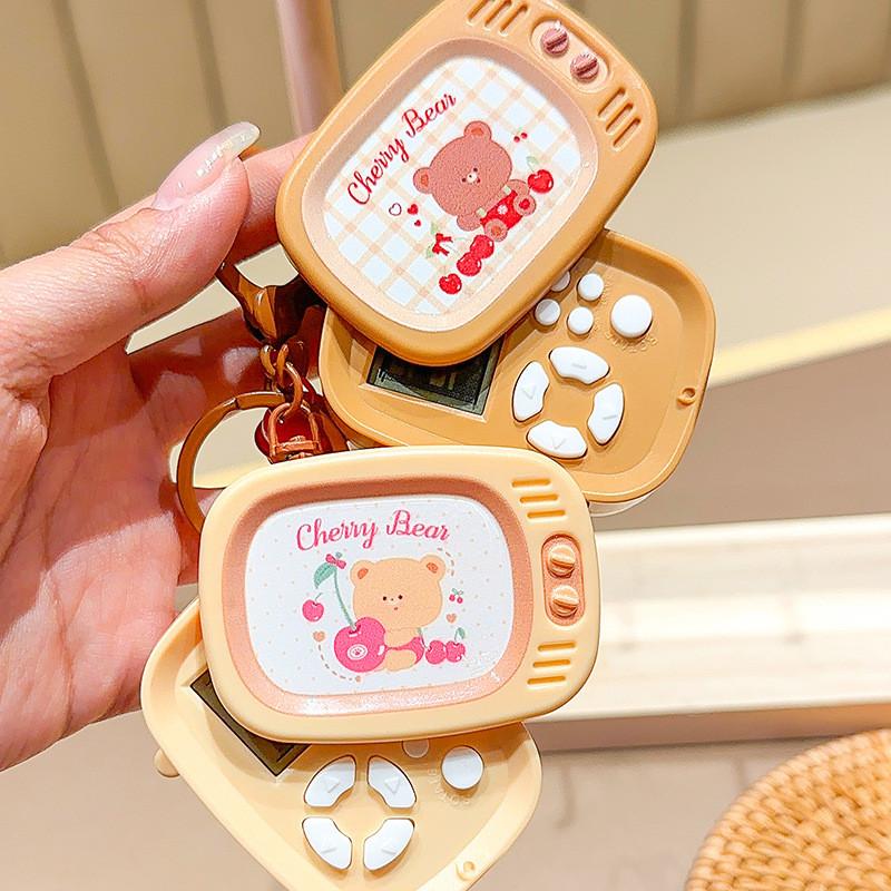Console Game Tv Cartoon Keychain Pendant Small Gift For Accessories Daily