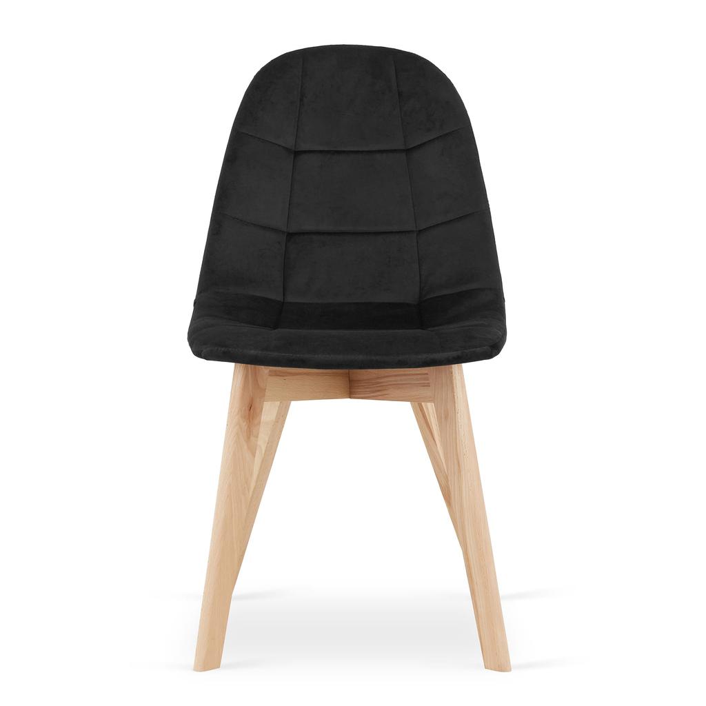 BORA chair - black velvet x 2