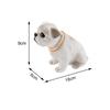 Dog Figurine for Vehicle Dashboard, Interior Accessories for Pet Lovers, Gift for Office Space