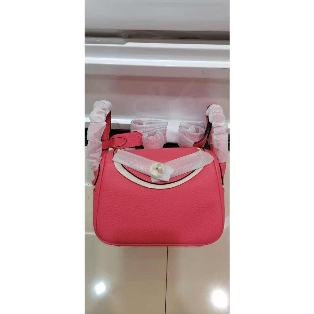 High-end Bag 26 Doctor Bag Head Layer Leather Single Shoulder Crossbody Pillow Bag Large Capacity