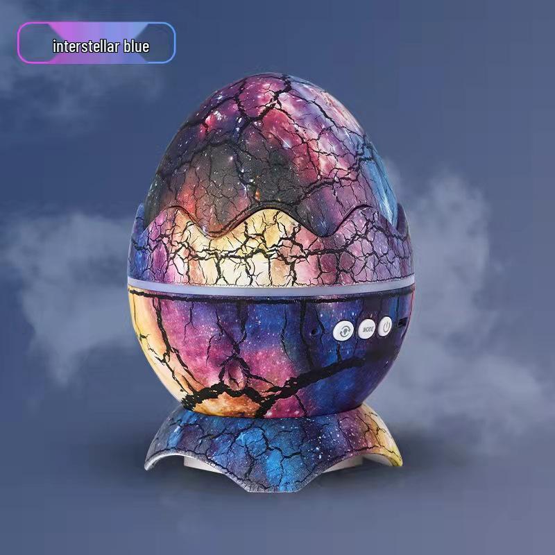 Dinosaur Egg Starry Sky Galaxy Projector with Bluetooth Music and Nebula Effects - Perfect Children's Gift