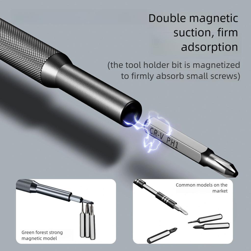 Portable Multifunction Tool Kit for Laptop Phone Repair Dust Cleaning and Camera Servicing Using Precise Screwdrivers