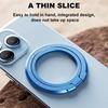 Magnetic Phone Holder Stand Magnet Finger Ring Socket Portable Wireless Charging for IPhone16 15 14 Pro/Max Cellphone Bracket