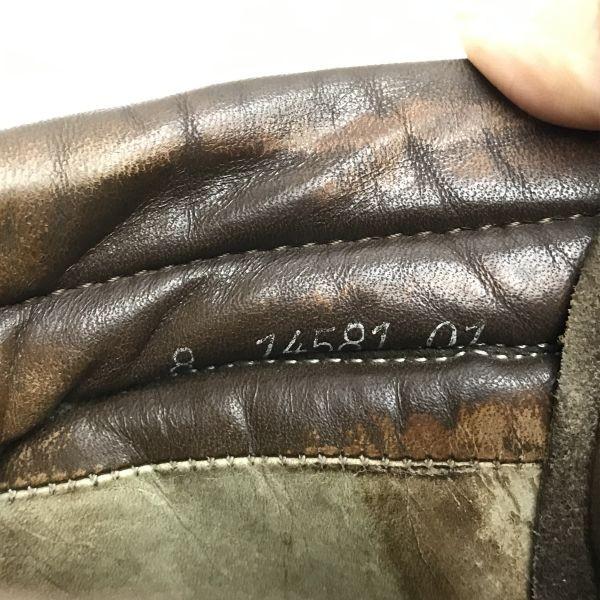 LOWA Schwerleder Trekking Bergstiefel Braun Größe 8 (26.5cm) Deutschland 80er90er(GEBRAUCHT)
