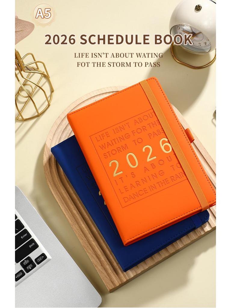 2026 Bilingual Planner: English & Spanish Yearly Calendar, 365-Day Notebook, Daily Diary