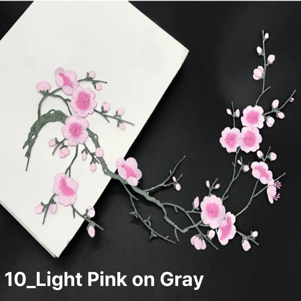 Výšivka/Znak s korejskou sérií Velká švestka