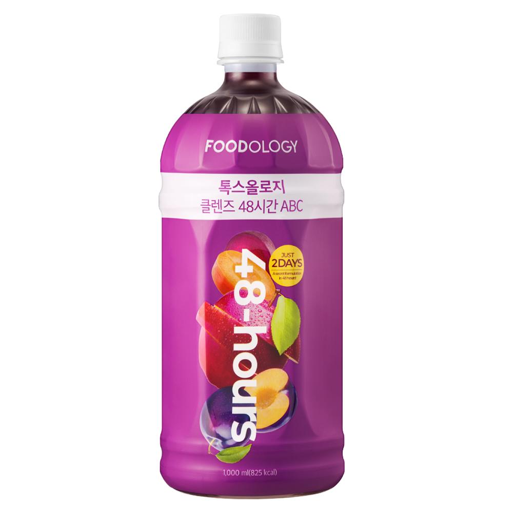 FOODOLOGY Toxologie Nettoyage 48 Heures Jus ABC 1L (1 000 ml) 1L (1,000 ml)