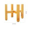 Plant Flower Pot Stand Small Durable Wood Trays Rack,Strong Free Standing Bonsai Holder Indoor Accessories Home Garden Display