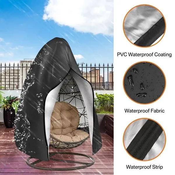 210D Gartenschaukelabdeckung 230 x 200 cm/115 x 190 cm