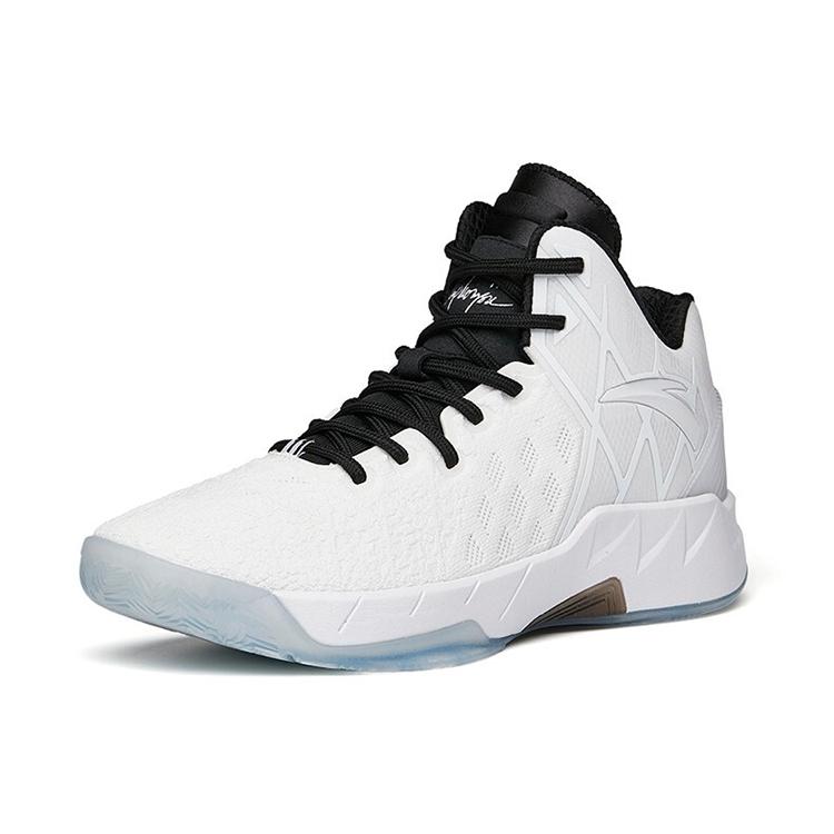 ANTA KT1 Pro Basketball Shoes Men's High top Anta White/Black 112141106S-1