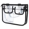 Clear Toiletry Bag EVA Portable Transparent Cosmetic Makeup Bag for Traveling Vacation